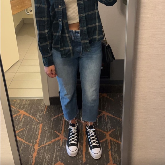 LEVI'S Wedgie Straight Jeans - Light Blue - 25 - Picture 3 of 3